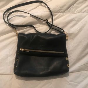 Hammitt VIP Medium Black leather/Gold hardware